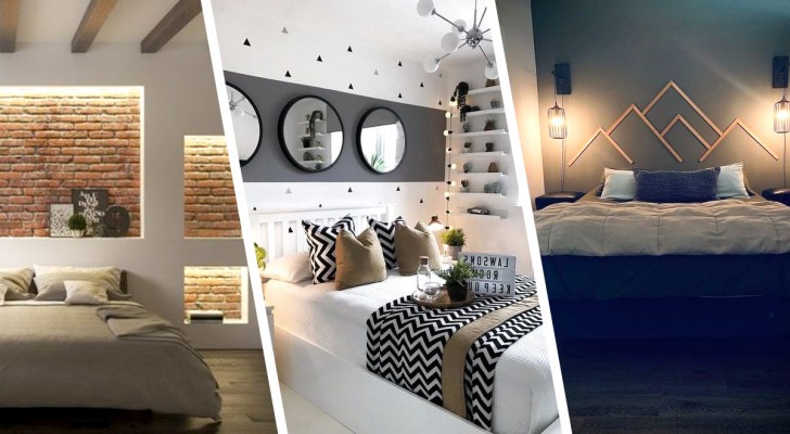 Möchten Sie die Wand hinter dem Bett auf originelle Weise dekorieren? Hier sind 14 tolle Ideen