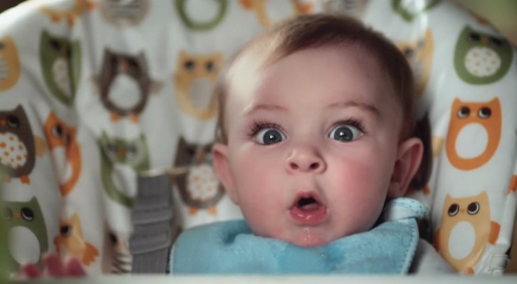 They film some babies: their pooface expressions conquer the web!