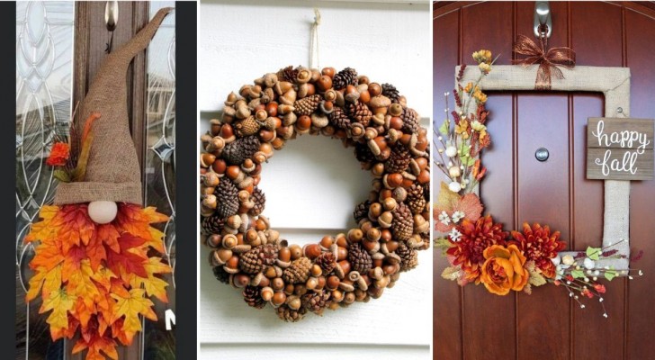 Accueillez vos invités avec style avec ces 13 couronnes d'automne DIY charmantes 