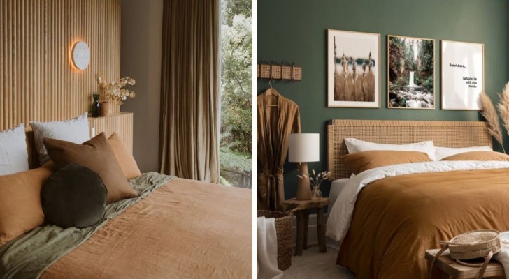 Warme Farben für das Schlafzimmer: Lassen Sie sich von erdigen, natürlichen Tönen inspirieren