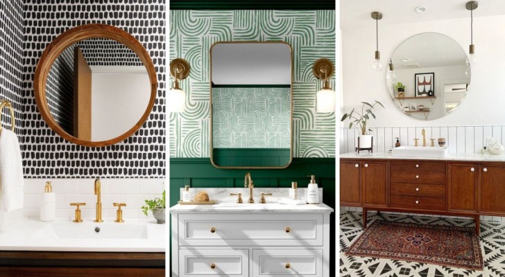 Motivi decorativi ricorrenti in bagno: come usare i pattern per arredare con stile e originalità