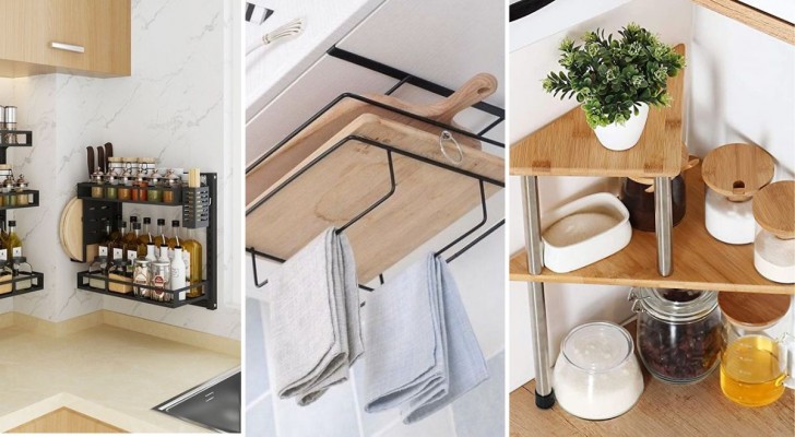 Optimaliseer de ruimte in de keuken: 18 slimme planken en rekjes die de keuken ruimer maken
