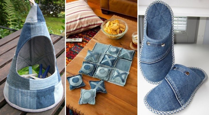 Recyclez vos vieux jeans avec ces 20 idées originales et surprenantes de recyclage créatif 
