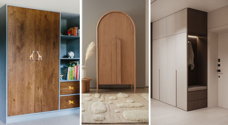La perfetta camera da letto ha bisogno dell'armadio giusto: 20 proposte moderne in legno