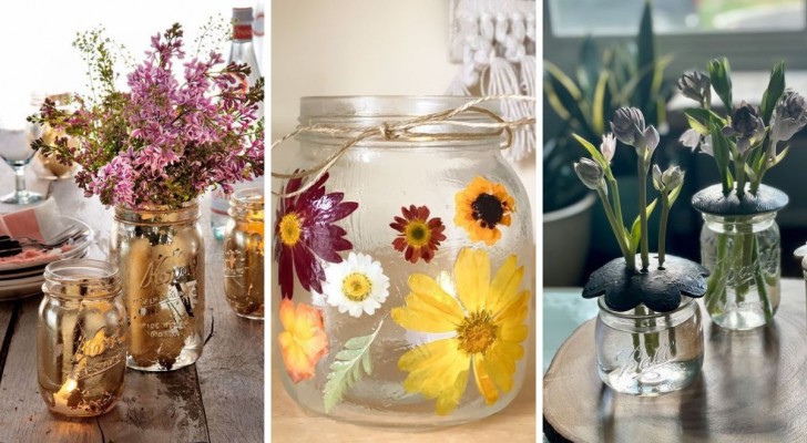 Koester elke glazen pot: je kunt er geweldige creaties mee maken om je huis te versieren