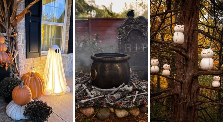Decorazioni di Halloween per l'esterno: 10 trovate creative per ingressi e giardini stregati