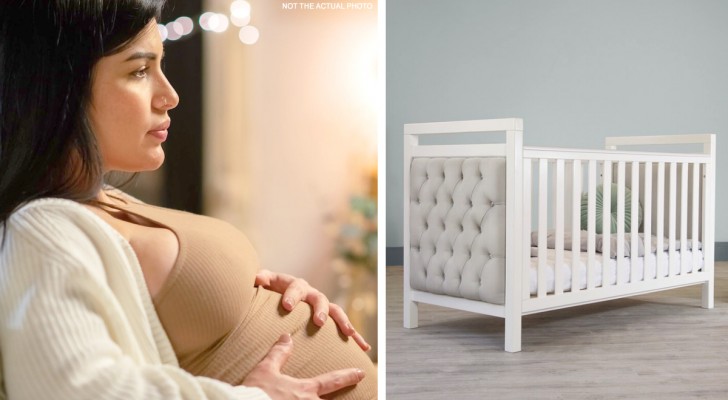 Donna incinta richiede a coppia di amici il lettino che gli ha prestato: fanno finta di niente