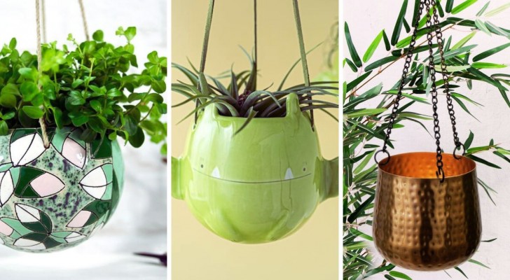 12 onweerstaanbare hangende plantenbakken om je huis in stijl te versieren