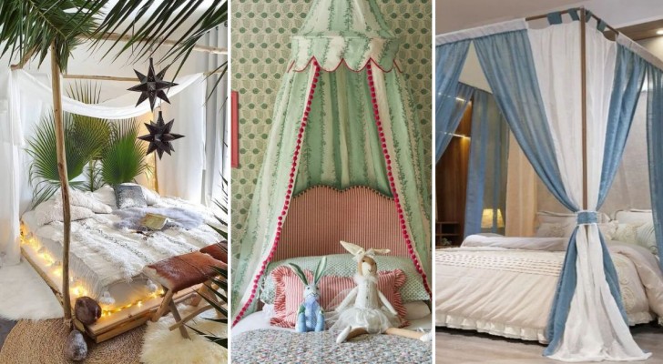 Un letto a baldacchino per una camera da letto piena di stile: 12 interessanti proposte