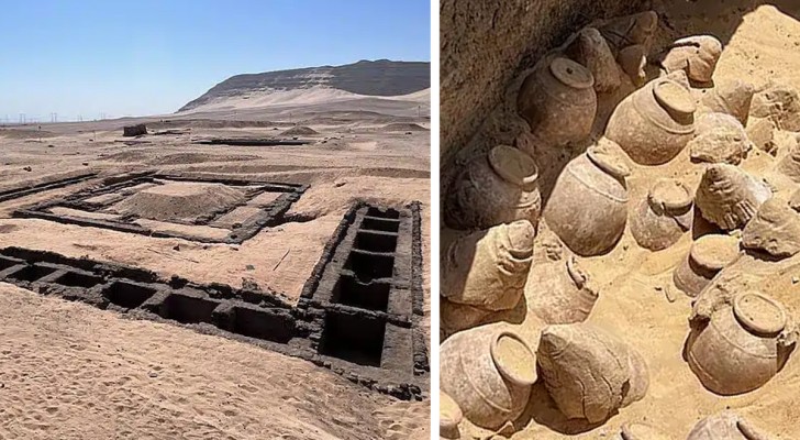 Grab der ersten Pharaonin des alten Ägyptens entdeckt: Hunderte von Vasen mit Wein