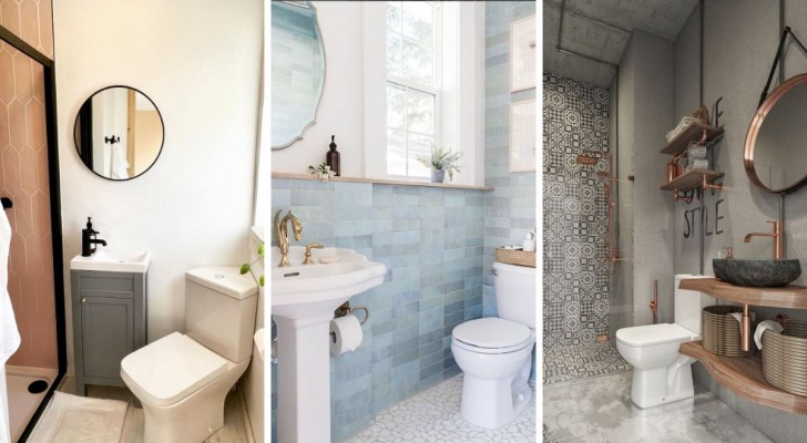 Weet je niet zeker hoe je de te kleine badkamer mooi kunt maken? Laat je inspireren door deze 10 geweldige ideeën