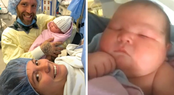 Nouveau record à l'hôpital : une femme donne naissance à un bébé de 6,5 kg (+ VIDÉO)