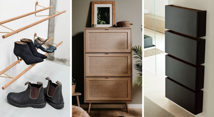 Décorer avec les meubles à chaussures : 12 solutions design sympas, il y en a pour tous les goûts