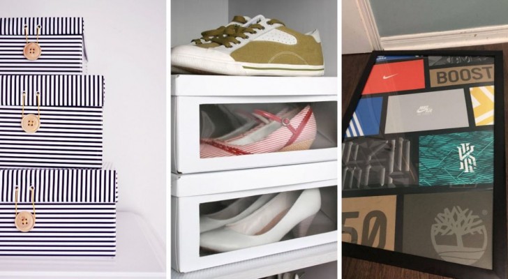 10 divertenti progetti per trasformare le scatole delle scarpe in creazioni belle e utili