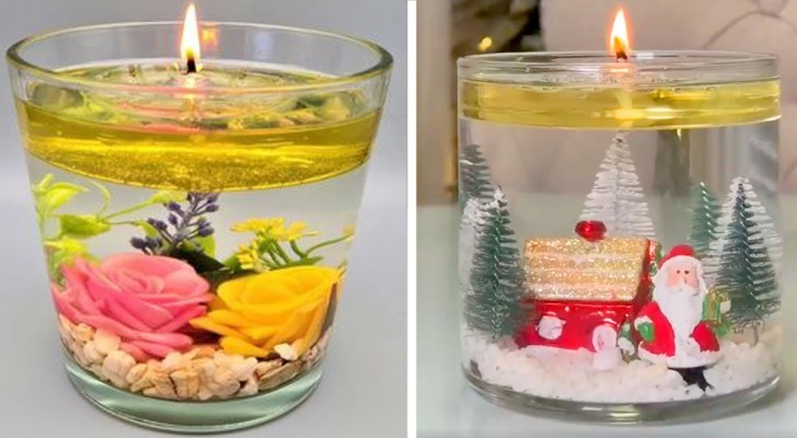 Comment réaliser de splendides bougies réutilisables à l'infini parfaites pour Noël 