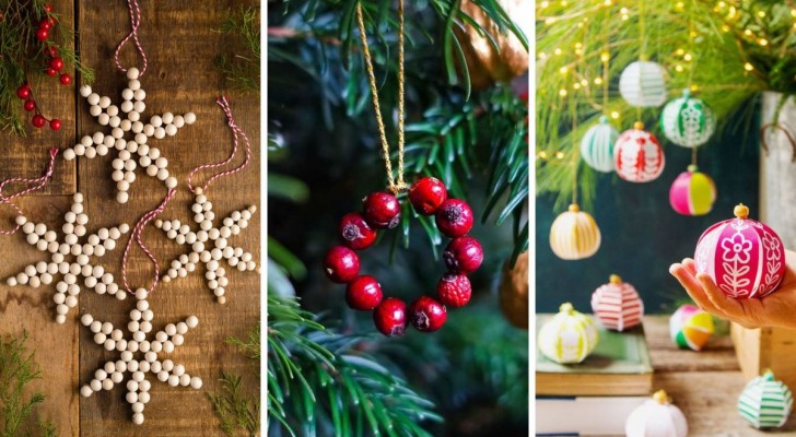 Fabbrica a mano i tuoi ornamenti di Natale: le idee più carine per decorare il tuo albero