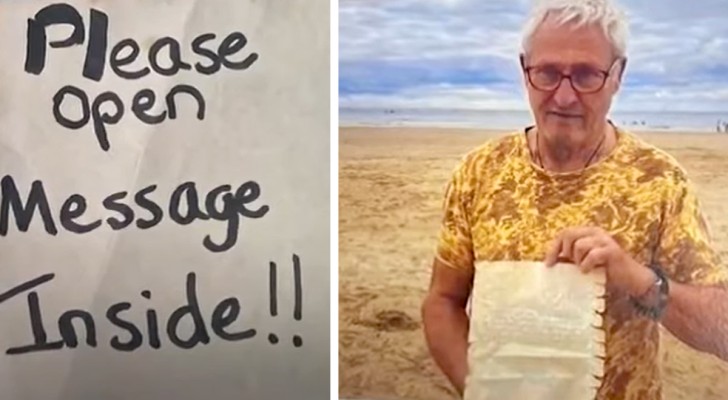 Il répond à un message vieux de plus de 25 ans trouvé dans une bouteille