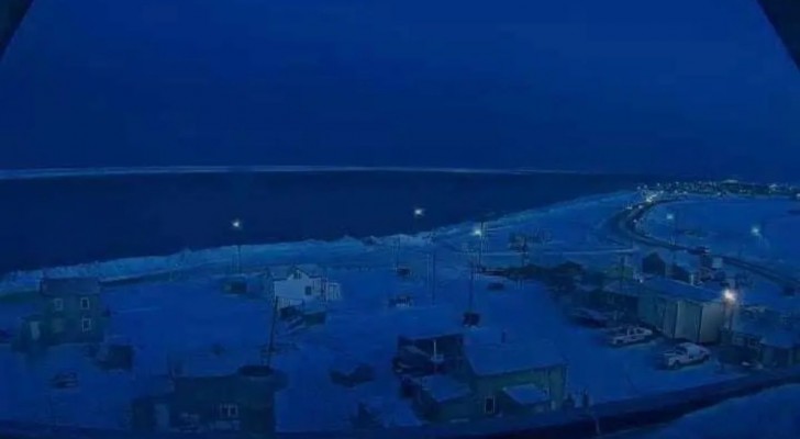 Die Polarnacht beginnt in Utqiaġvik, der Stadt in Alaska, die zwei Monate lang keine Sonne sehen wird