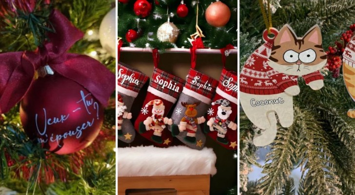 Décorations de Noël personnalisées : 14 jolies décorations et des idées cadeaux parfaites pour les fêtes