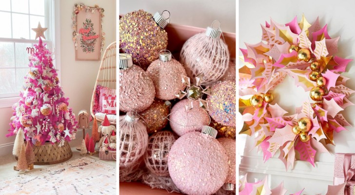 Natale in rosa: 13 spunti d'ispirazione per decorare tutta la casa nella nuance più romantica