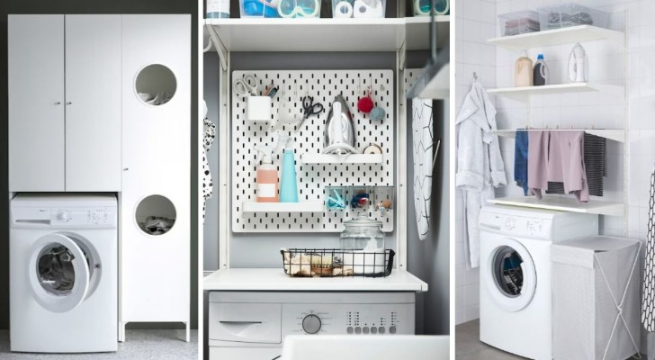 Rendete la vostra lavanderia più bella e funzionale con questi 12 trucchi IKEA