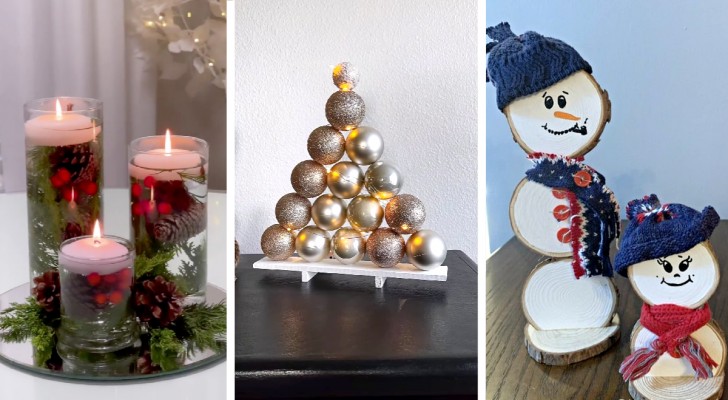 Centre de table de Noël DIY : Voici 11 idées dont vous inspirer pour rendre votre Noël unique