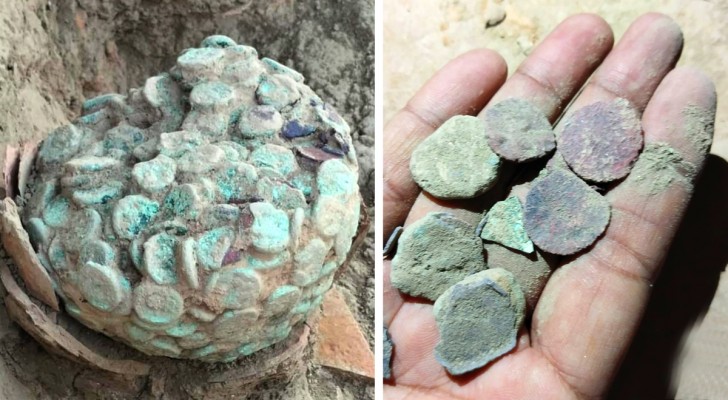 Des pièces de monnaie vieilles de 2 000 ans découvertes dans un sanctuaire bouddhiste : elles pourraient confirmer des liens avec l'Empire romain
