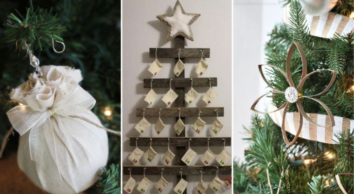 Noël DIY : 14 propositions de décorations rustiques merveilleuses 