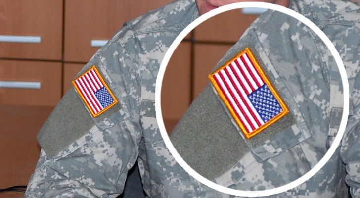 Vissa militäruniformer har USA:s flagga omvänd: vet du varför