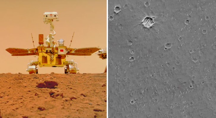 Mystiska polygoner har upptäckts under Mars yta