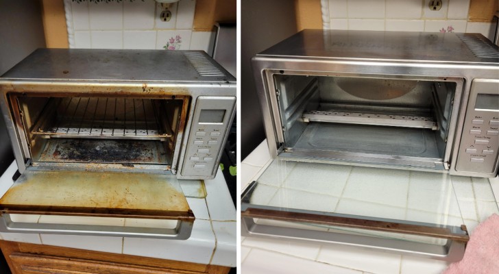 Maak de elektrische oven in een handomdraai en moeiteloos schoon met een vaak gebruikt voorwerp 
