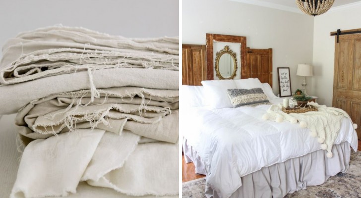 6 modi facili e creativi per riciclare le vecchie lenzuola che hai in casa