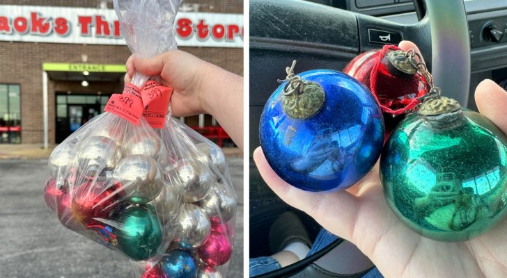Compra delle palline di Natale in un negozio dell'usato: scopre di avere tra le mani dei cimeli storici