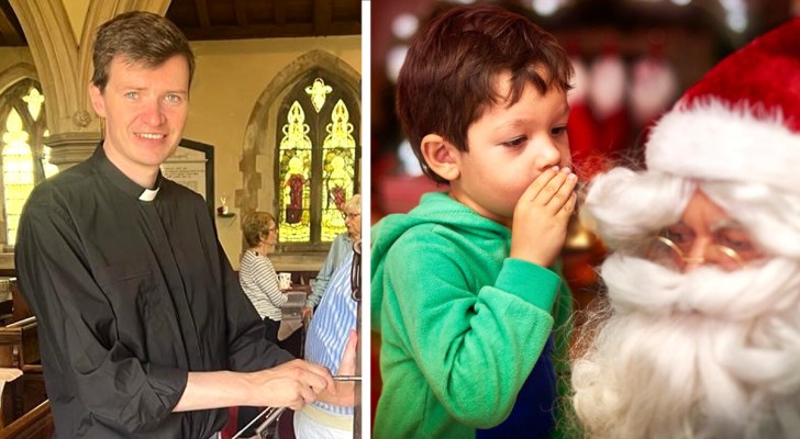 Prete rivela a 200 bambini della sua parrocchia e delle scuola che Babbo Natale non esiste