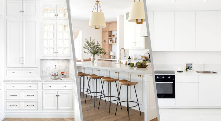 Cucina total white: 12 idee per creare un ambiente "candido" e funzionale