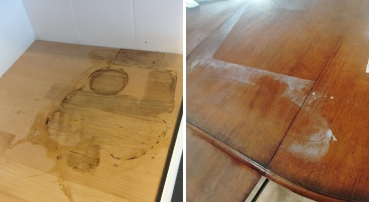 Vlekken op houten meubels: misschien heb je alles al in huis om ze te laten verdwijnen