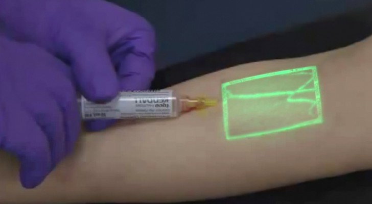 This device solves one of the most common medical problems when drawing blood 