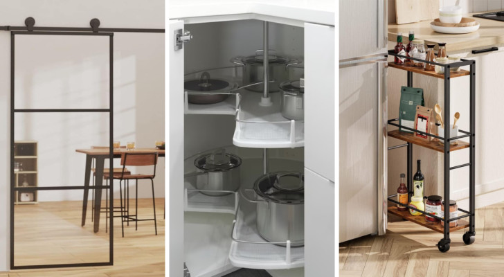 6 slimme opbergoplossingen voor kleine keukens: gebruik alle beschikbare ruimte op een creatieve manier