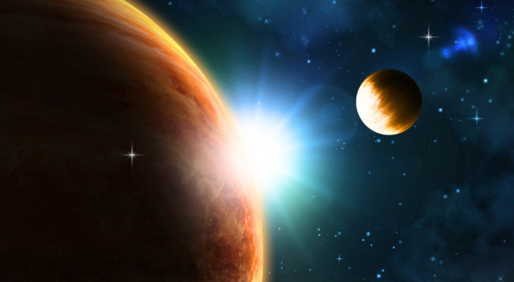 Een nieuwe exoplaneet ontdekt, niet ver weg en zo groot als de aarde, maar veel jonger