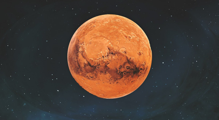 Enorma avlagringar av fruset vatten på Mars: nytt ljus över mysteriet med den röda planet