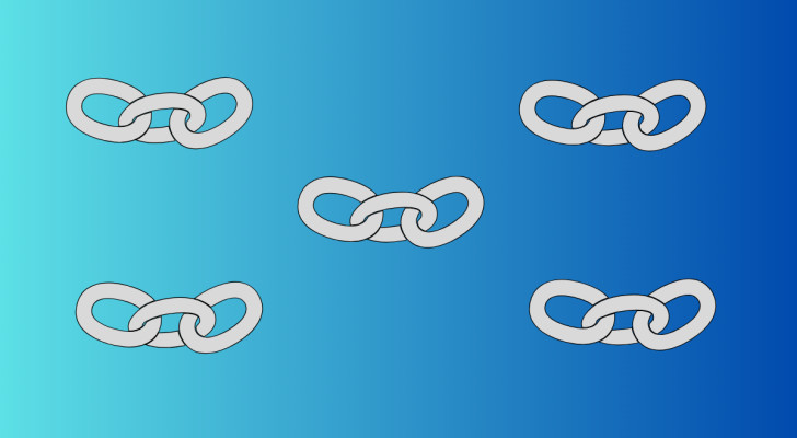 Rompicapo logico: come si può unire la catena collegando i pezzi il minor numero di volte possibile?