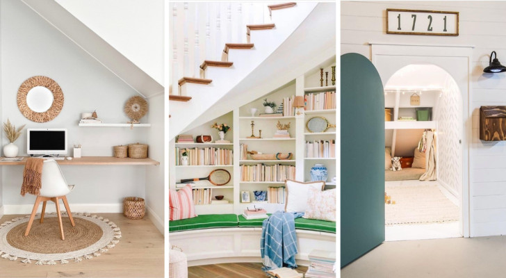 Mooie en functionele hoekjes onder de trap: 16 creatieve voorstellen om die lege ruimtes te benutten