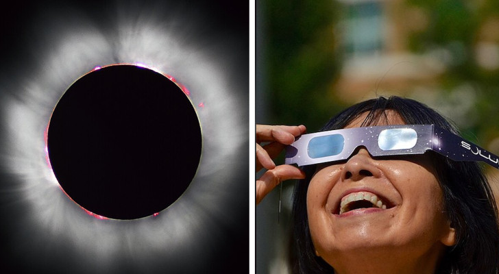 Total solförmörkelse 2024: hur fungerar glasögon för att observera den på ett säkert sätt?