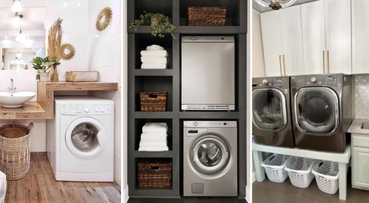 Mini lavanderia in casa: 16 soluzioni tra cui scegliere per un angolo completo di tutto