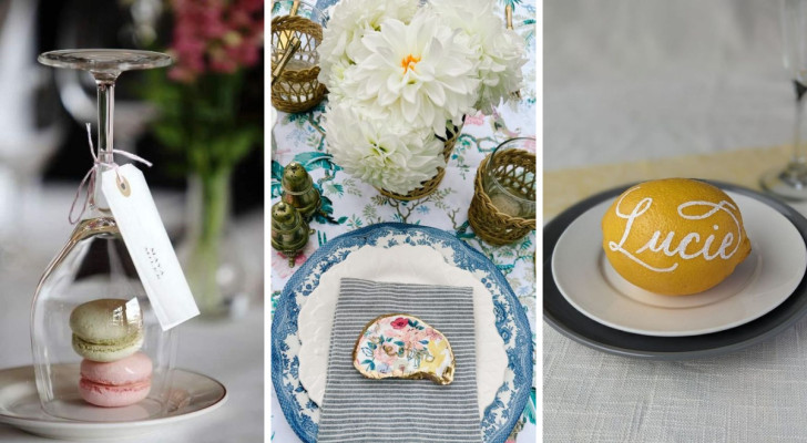 Tischkarten für die Hochzeit: 14 Möglichkeiten, unwiderstehliche Tischkarten mit DIY zu gestalten