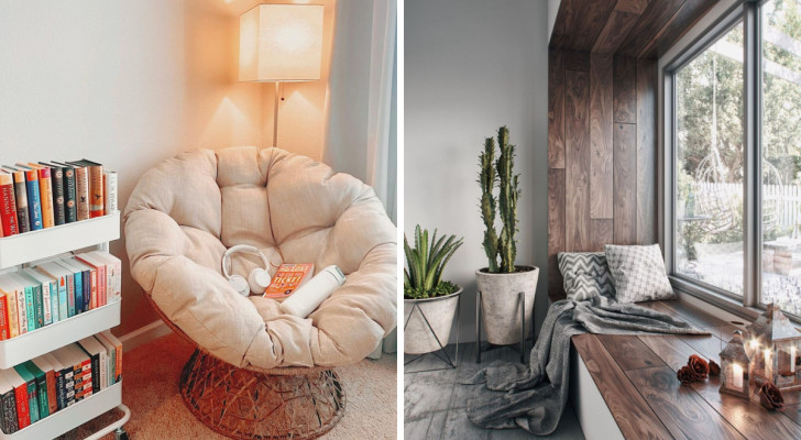 Convert the empty corners of your home into something cozy and useful