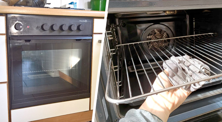Griglie del forno sporche e incrostate? Facciamole brillare con questo trucco!