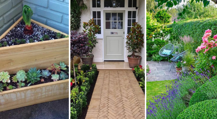 Create una meraviglia nel vostro piccolo giardino con queste 14 affascinanti idee di design