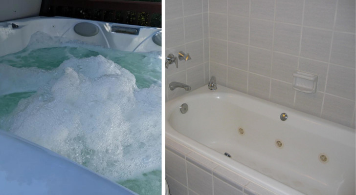Hydromassagebadkar: den korrekta rengöringen av munstycken för hygienisk avkoppling
