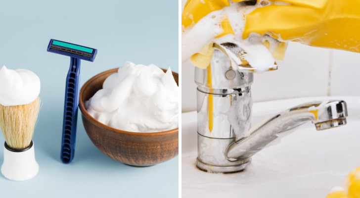 Utile in bagno, ma non solo per la rasatura: le virtù della schiuma da barba nelle pulizie